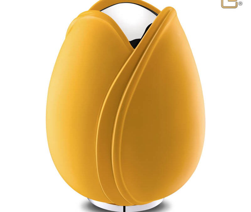 Grote LoveUrns Tulp urn – Keuze uit 6 kleuren