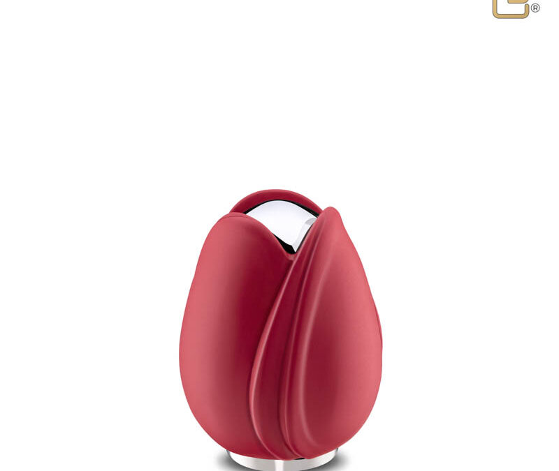 Mini LoveUrns Tulp urn – Keuze uit 6 kleuren